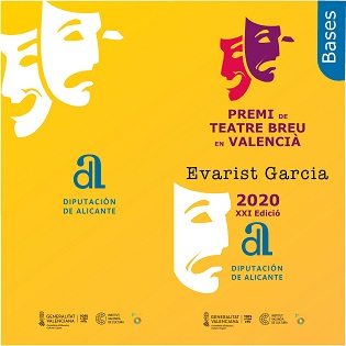 La Diputació d’Alacant convoca una nova edició del Premi de Teatre Breu en Valencià ‘Evarist Garcia’
