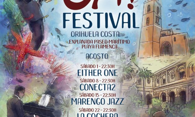 Turismo y Festividades organizan “OH! Festival”, una programación de actividades musicales para las noches de sábado de agosto en Orihuela Costa