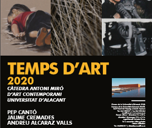 El Museo de la Universidad de Alicante inaugura «Temps d’Art» 2020, con las propuestas plásticas seleccionadas por la Cátedra Antoni Miró de Arte