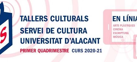 La Universitat d’Alacant llança la seua oferta de Tallers Culturals per al primer quadrimestre del curs