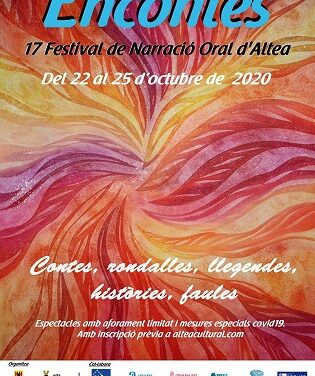 Una nueva edición de Encontes llevará la magia de las narraciones orales a Altea
