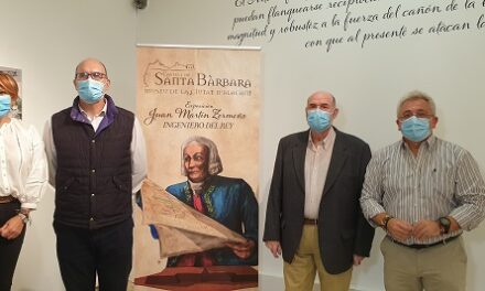 El Castillo de Santa Bárbara acoge la exposición «Juan Martín Zermeño, las fortificaciones abaluartadas del siglo XVIII»