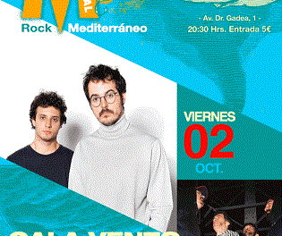 El M Festival de Fundación Mediterráneo concluye este 2 de octubre con Cala Vento y Cemënteri