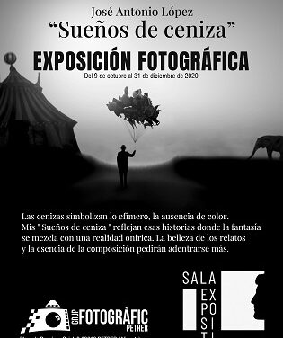 El Grup Fotogràfic de Petrer inaugura la exposición fotográfica “Sueños de Ceniza” de José Antonio López Rico