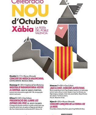 Xàbia homenatja la cultura valenciana amb la programació del 9 d’Octubre