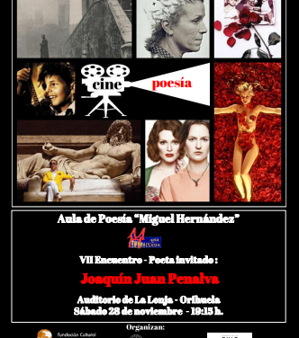 Vuelve una nueva edición del Aula de Poesía “Miguel Hernández” en Orihuela