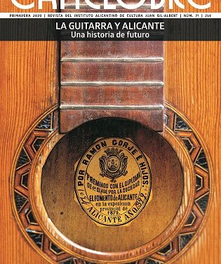 El IAC Juan Gil-Albert dóna a conéixer l’excel·lència cultural de la guitarra a Alacant i província amb la revista Canelobre