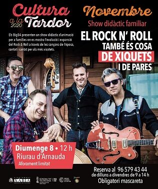Este domingo en Xàbia “El Rock & Roll también es cosa de niños” (y de padres)