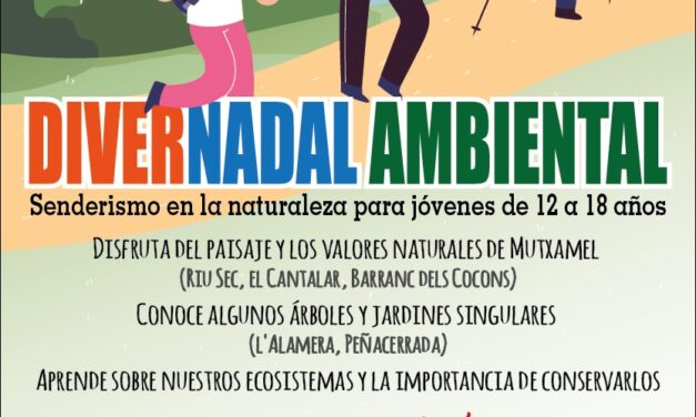 Ciclo DIVER NADAL AMBIENTAL en Mutxamel para estas Navidades