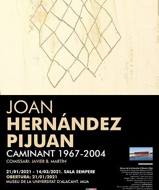 El MUA dedica una exposición al pintor catalán, Premio Nacional de Artes Plásticas, Joan Hernández Pijuán