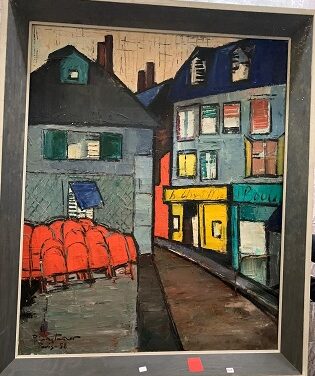 Donan ocho cuadros de Ramón Castañer al Ayuntamiento de Alcoy