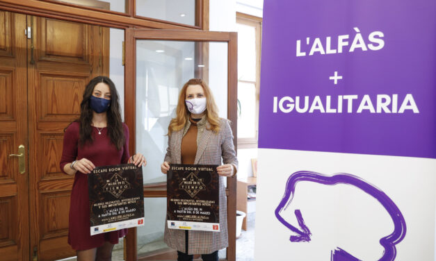 L’Alfàs organiza el escape room virtual ‘La Mujer en el Tiempo’ con motivo del 8M