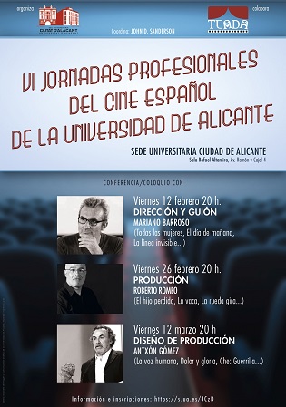 Comencen les “VI Jornadas Profesionales del Cine Españolˮ en la Universitat d’Alacant