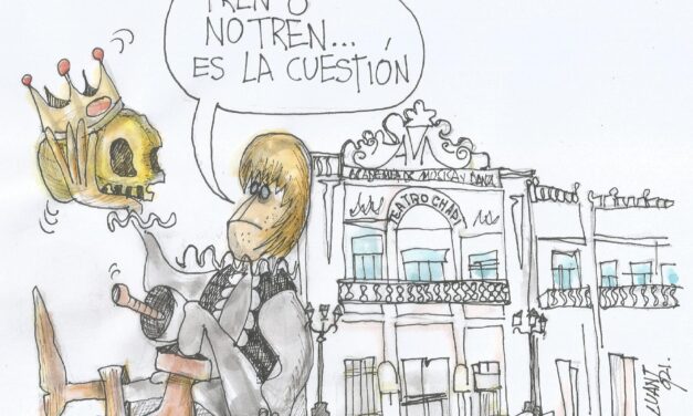 Tren o no tren… es la cuestión, viñeta #29 de Luis Antonio Mac-Beath, Luant