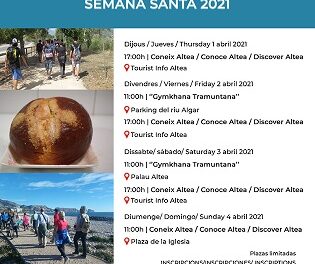 Turisme d’Altea anuncia les Visites Guiades de Setmana Santa