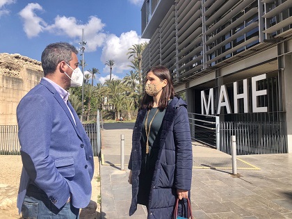 El MAHE de Elche retoma los talleres didácticos a partir de este viernes en horario de fin de semana