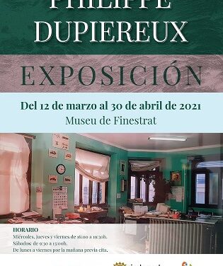 Philippe Dupiereux vuelve con una exposición en el Museu de Finestrat