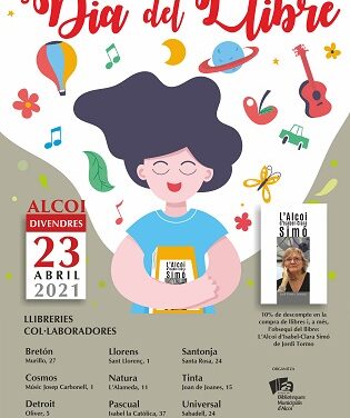 Alcoy celebra el día del libro el viernes 23 de abril