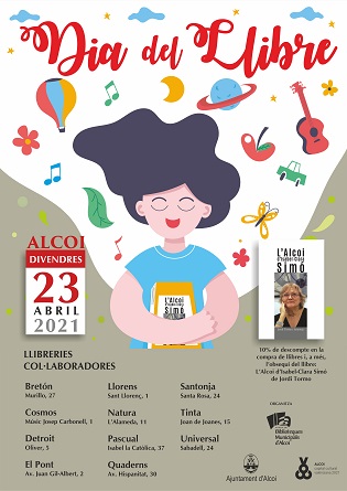 Alcoi celebra el dia del llibre el divendres 23 d’abril