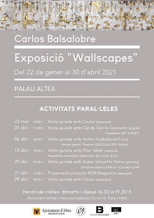 L’exposició “Wallscapes” en el Palau Altea del fotògraf Carlos Balsalobre