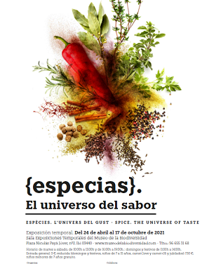La exposición El universo del sabor, a través de las especias