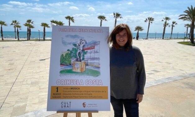 Cultura de Orihuela lleva a la costa el estreno del concierto en homenaje a Miguel Hernández de la Orquesta Sinfónica de la ciudad