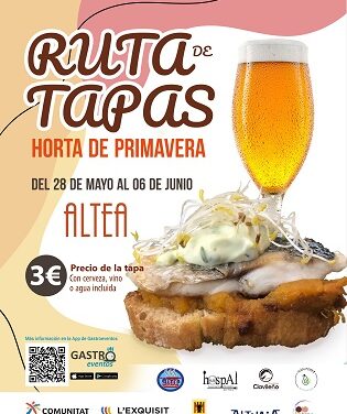 Comercio presenta el libreto de la Ruta de Tapas de Altea