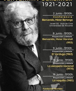 La Universidad de Alicante se vuelca con el Centenario Berlanga