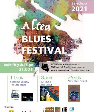 Cuatro grupos completan el cartel de la 3ª edición de Altea Blues Festival