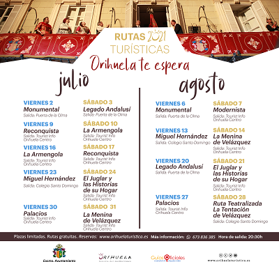 Rutes Turístiques per a juliol i agost: una oferta irresistible per a viure la Festa de la Reconquesta i de Moros i Cristians