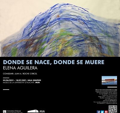 Elena Aguilera expone en el Museo de la Universidad de Alicante «Donde se nace, donde se muere»