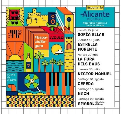 El Ayuntamiento de Alicante apuesta por el turismo musical con el Escenario Alicante City & Beach de Muelle 12