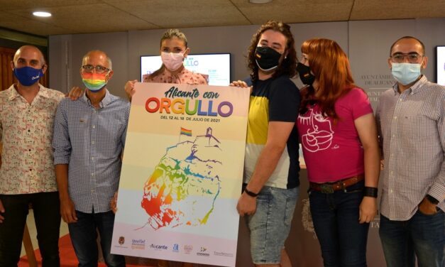 El Ayuntamiento de Alicante y los colectivos LGTBI impulsan los actos de la semana del Orgullo 2021