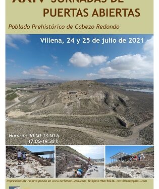 Arqueólogos de la UA explican el Cabezo Redondo, sus avances y hallazgos, en las Jornadas de Puertas Abiertas de este fin de semana en Villena
