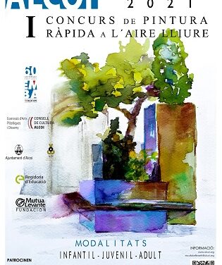 I Concurso de pintura rápida al aire libre de Alcoy