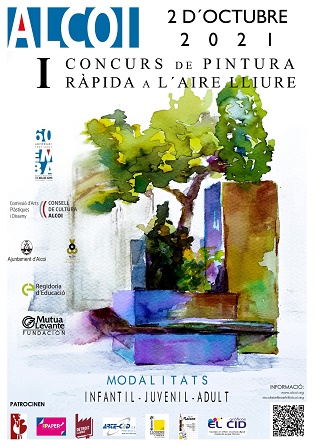 I Concurs de pintura ràpida a l’aire lliure d’Alcoi