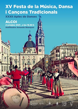 Alcoy será sede de la XV Fiesta de la Música, Danza y Canciones Tradicionales de la Comunitat Valenciana