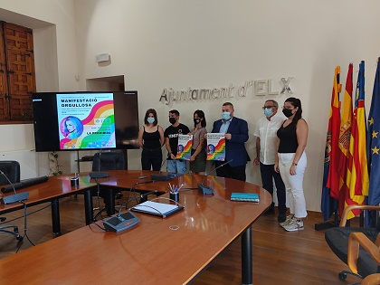 La concejalía de Igualdad impulsa una manifestación el sábado en Elche para visibilizar los derechos del colectivo LGTBI y trasmitir el valor de la diversidad