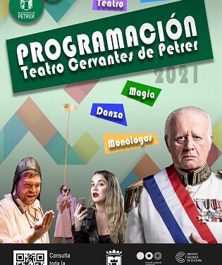 El Teatro Cervantes de Petrer levanta el telón de la nueva temporada con un lleno absoluto para el espectáculo de Martita de Graná