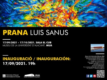 El MUA inaugura la primera exposición del nuevo curso académico: «Prana. Luis Sanus»