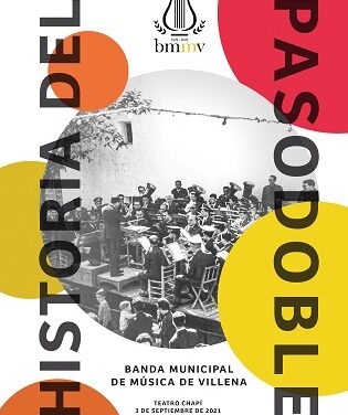 La Banda Municipal oferirà el concert “Història del pasdoble” en el Teatre Chapí de Villena