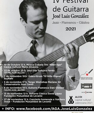 IV Festival de Guitarra José Luis González de Alcoy