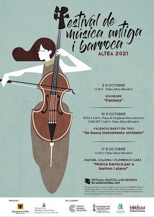 Cultura d’Altea presenta una nova edició de Festival de Música Antiga i Barroca