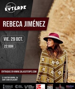 Los conciertos de Rebeca Jiménez, Corazones Eléctricos y Guiu Cortés (El niño de la hipoteca), el plan perfecto de este puente
