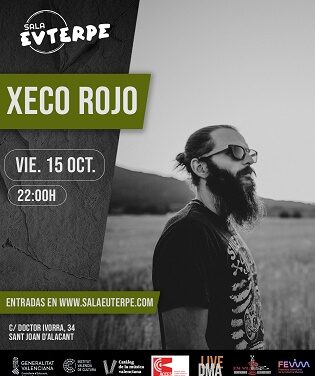 Xeco Rojo presenta su disco “Maravillosamente bien” en Sala Euterpe