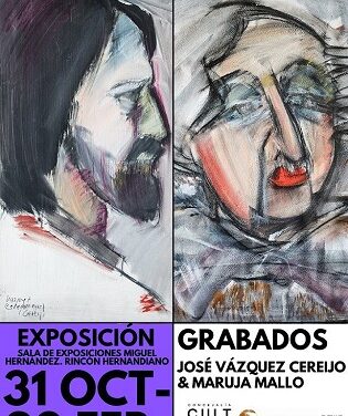Este domingo se inaugurará la exposición de grabados de Vázquez Cereijo y Maruja Mallo en el Rincón Hernandiano