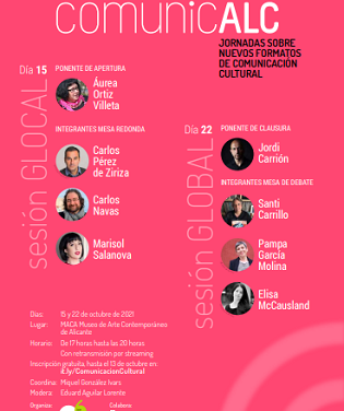 El Instituto Gil-Albert organiza las primeras jornadas sobre los nuevos formatos de comunicación cultural