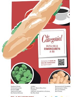 Turismo de Ibi promueve la Ruta dels Esmorzarets