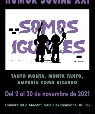 La Universidad de Alicante dedica la XXI edición de Humor Social a la igualdad de género