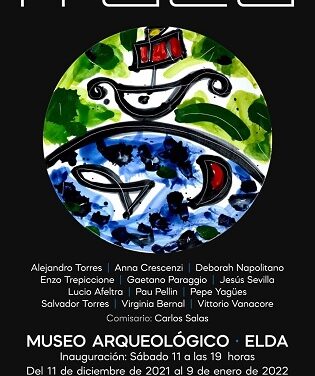 El Museo Arqueológico de Elda acoge una exposición de arte contemporáneo en la que participan seis artistas italianos y otros tantos españoles